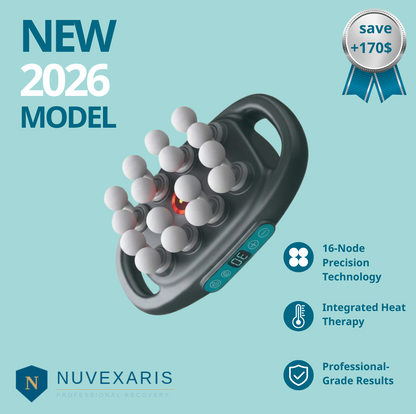 Nuvexaris™ - 16 Head Massage Gun