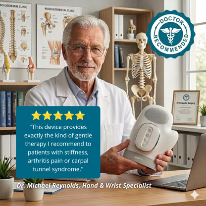 Nuvexaris™ 3-in-1 Hand Massager: A Comprehensive At-Home Hand Care Solution