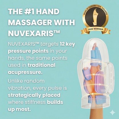 Nuvexaris™ 3-in-1 Hand Massager