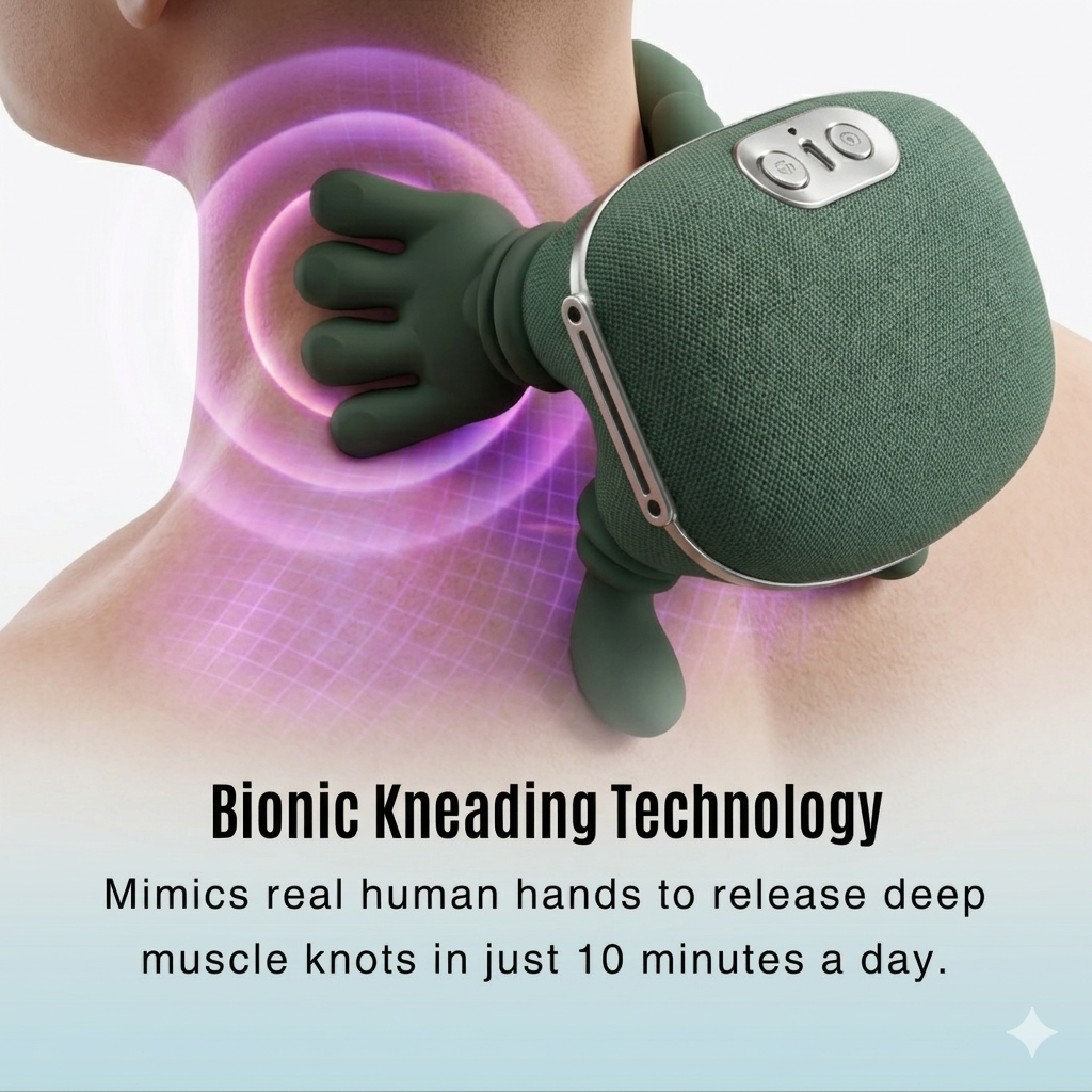 Nuvexaris™-3-in-1 Neck Massager